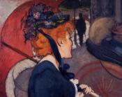 路易斯 安克坦 : Woman with Umbrella